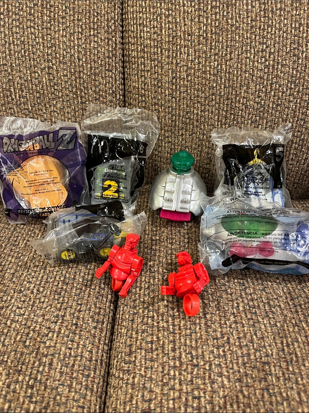 Bots, Spykids, Dragon ball and Battle bots Toys, Rockem robots